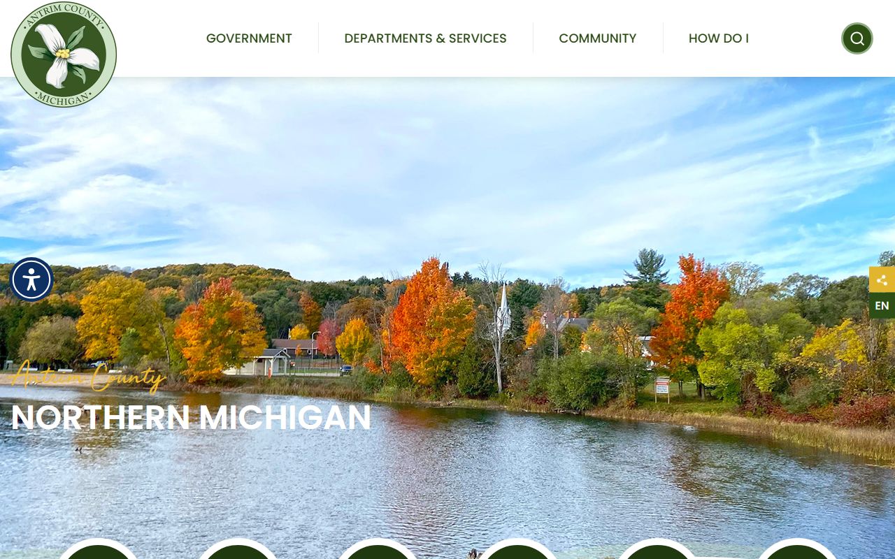 Antrim County Sheriff and county government offices for Antrim County DUI records