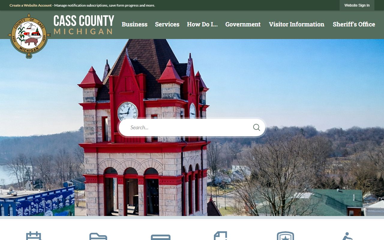 Cass County Sheriff Office resource page for DUI records