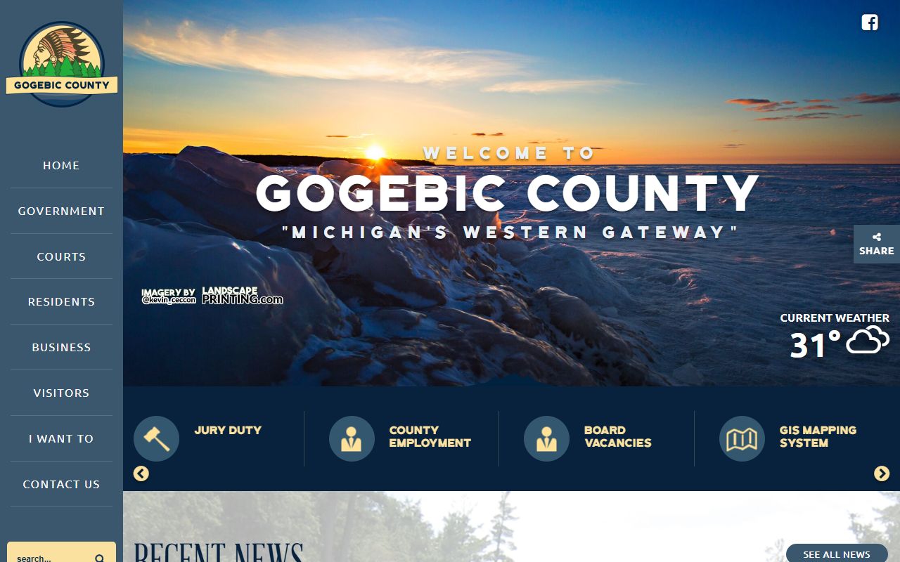 Gogebic County sheriff resource for DUI records