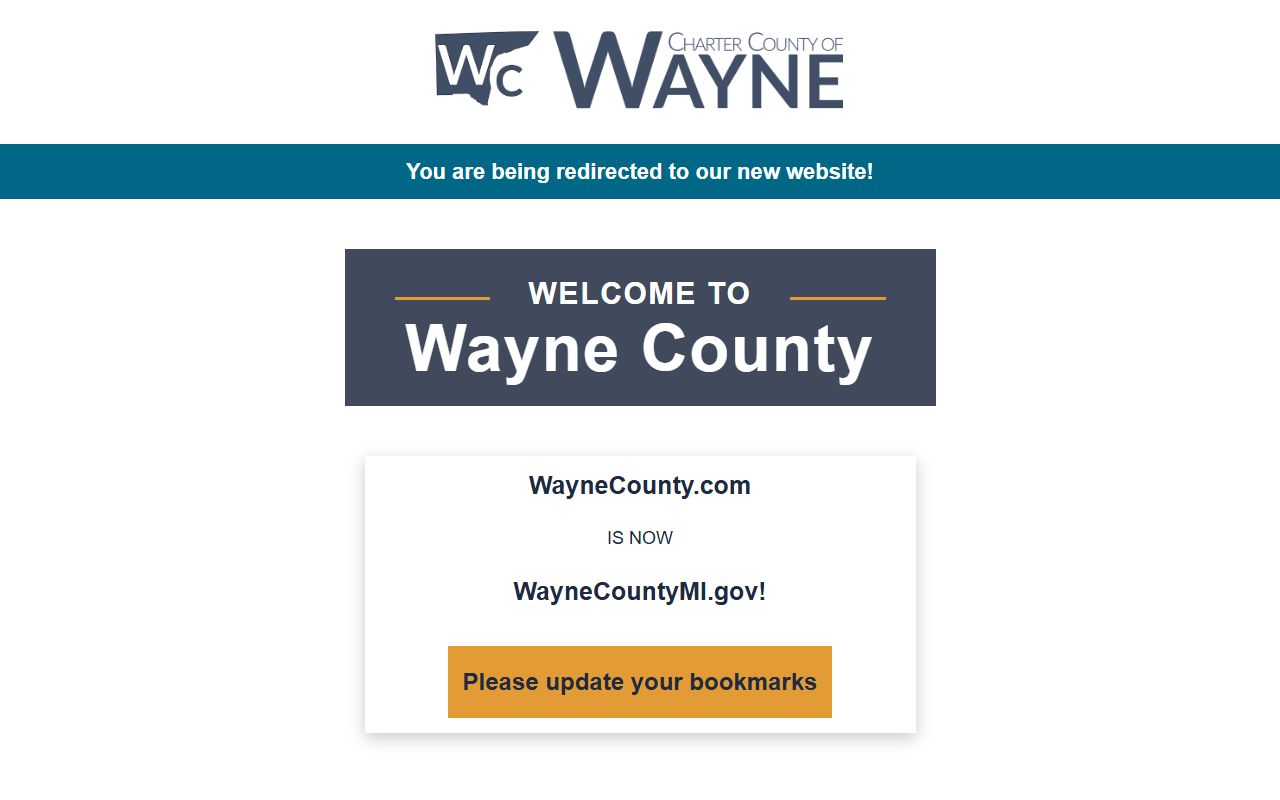 Wayne County DUI records government website